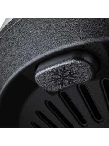 HOCO Handyhalterung mit induktivem Laden mit Lüftungsventilator – Schwarz