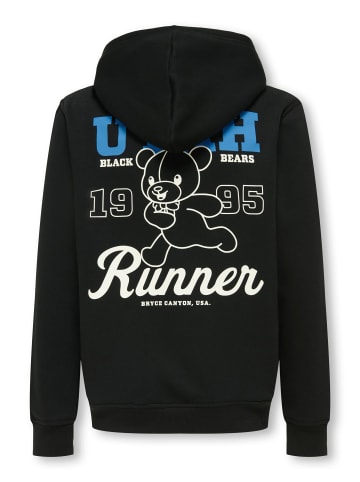 ONLY & SONS Junior Kapuzenpullover in Black