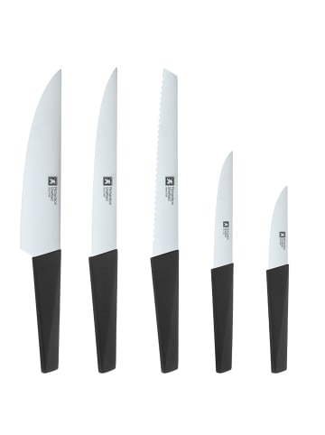 Richardson Sheffield 5-tlg. Messerblock EDGE in schwarz