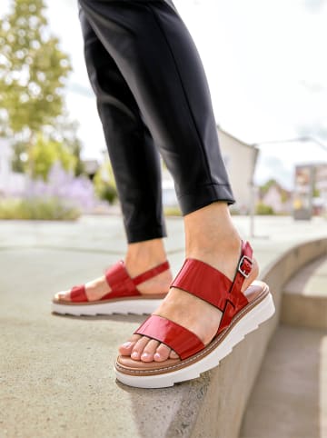 Heine Sandale in rot