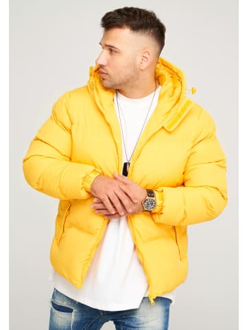 behype Puffer Winterjacke BHROLLIN in gelb