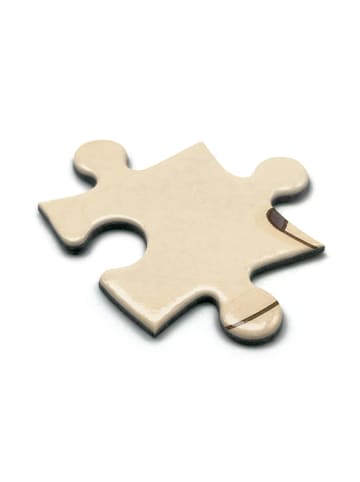 Mr. & Mrs. Panda Puzzle Einhorn Mitteilung Design ohne Spruch in Weiß