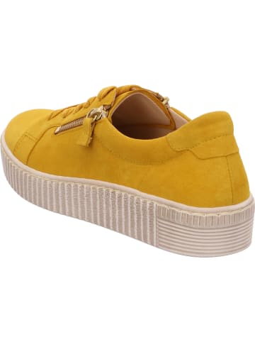 Gabor Klassischer Schnürschuh in gelb