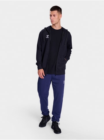 Hummel Reißverschluss Kapuzenpullover Hmlgo Herren in BLACK
