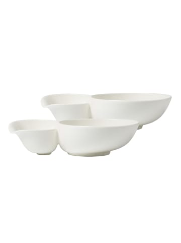 Villeroy & Boch 2er Set Suppenschalen Soup Passion 27 x 17,5 cm in weiß