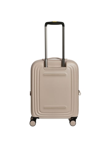Mandarina Duck Logoduck+ - 4-Rollen-Kabinentrolley 52 cm erw. (deep blue) in white mocha