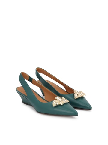 Kazar Pumps in Grün