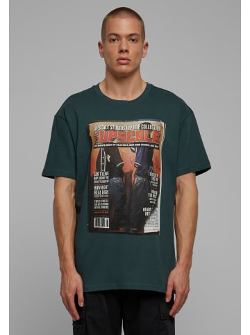 Mister Tee Mister Tee Männer Upscale Magazine Oversize Tee in bottlegreen