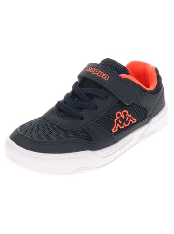 Kappa Sneaker Low in Blau/Orange