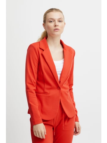 ICHI Sweatblazer in rot