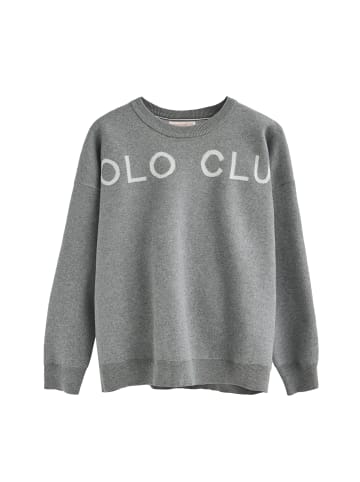 Polo Club Pullover in Grau zwingen