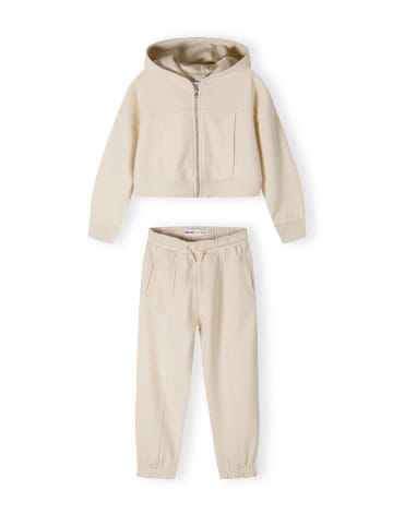 Minoti 2tlg. Set: Jogginganzug 22fleece61 in Beige