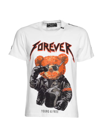 Roberto Geissini Cool Bear T-Shirt Weiß Unisex