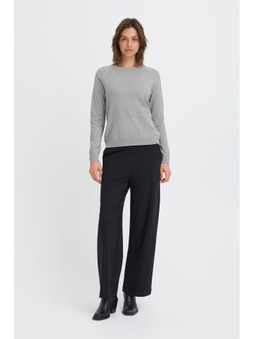 Oxmo Strickpullover OXBMMNORA RAGLAN JUMPER in Grau