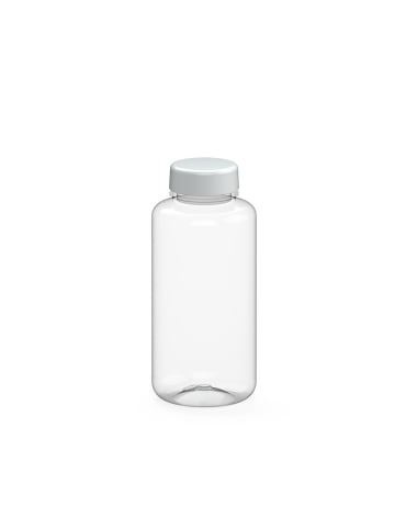elasto Trinkflasche "Refresh" in transparent/weiß - 700 ml