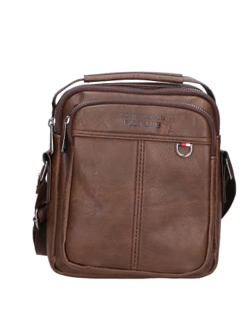 Northampton Polo Club Schultertasche in COFFEE