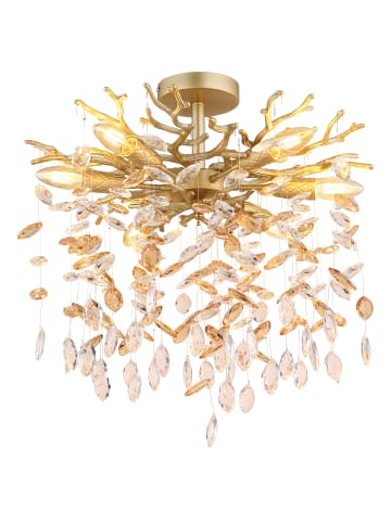Globo lighting Deckenleuchte "QUEENA" in gold