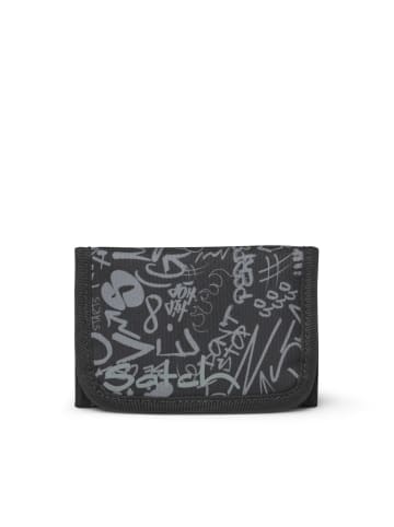 Satch Geldbeutel "Street Ink" in Schwarz