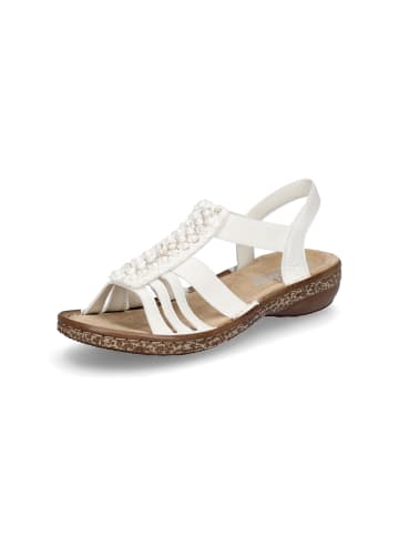 rieker Sandale in Offwhite