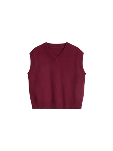 Marc O'Polo DENIM Pullunder regular in Deep Burgundy