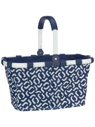 Reisenthel Einkaufstasche Carrybag in Frame Signature Navy