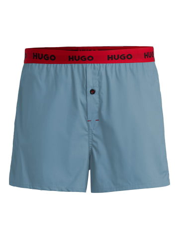HUGO 3er Pack Woven Boxer in Mehrfarbig