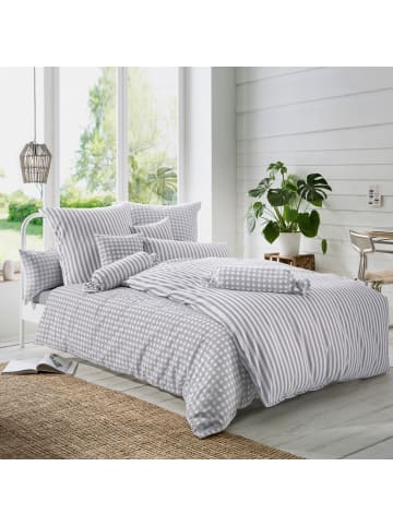 Erwin Müller Seersucker Bettwäsche Ingolstadt in grau