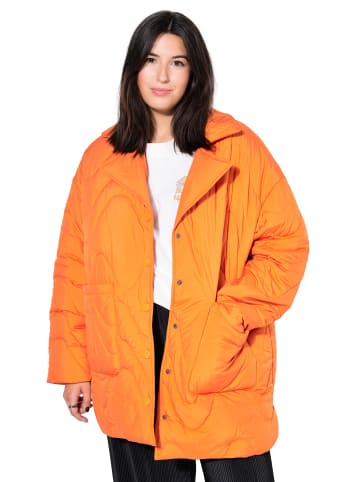 Studio Untold Steppjacke in kaki-orange
