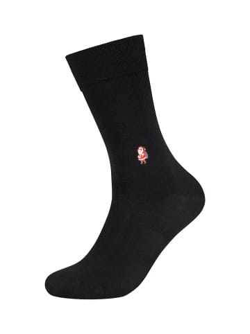 camano Sockenbox ca-soft christmas Geschenkbox 3er Pack black