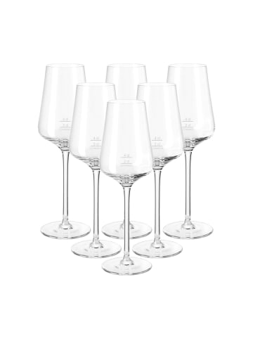 LEONARDO 6er Set Digestifgläser geeicht Puccini Gastro-Edition 4 cl in transparent