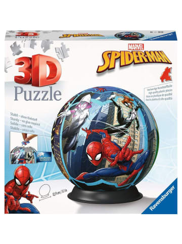 Ravensburger Konstruktionsspiel Puzzle 72 Teile 3D Puzzle-Ball Spiderman 6-99 Jahre in bunt