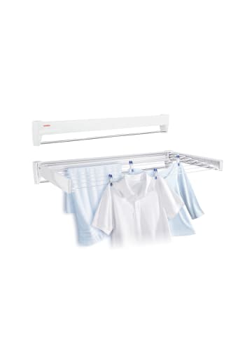 Leifheit Wandtrockner Telegant 81 Protect Plus weiß silber 103,5 x 53,5 x 13,7 cm