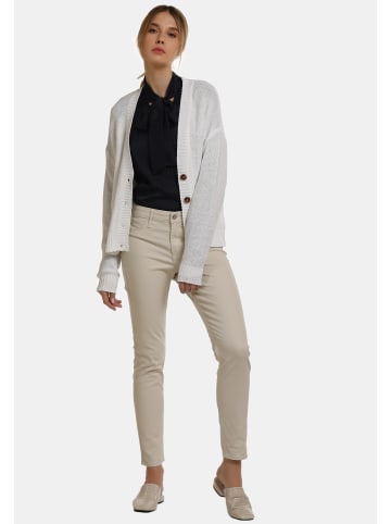 DreiMaster Maritim Damen Strickjacke in Weiss