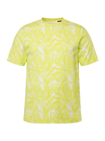 Men Plus Kurzarm T-Shirt in limegrün