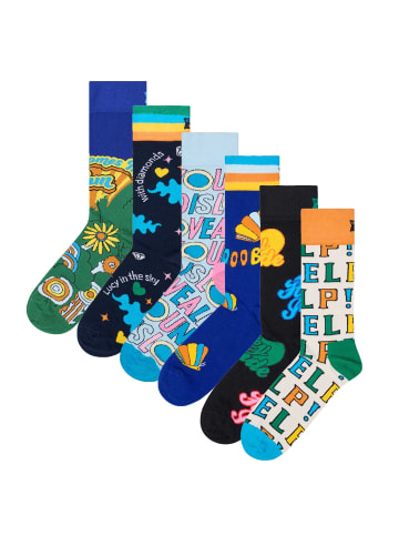 Happy Socks Socken 6er Pack in The Beatles