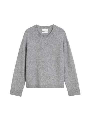 Marc O'Polo Strickpullover loose in Light Grey Melange
