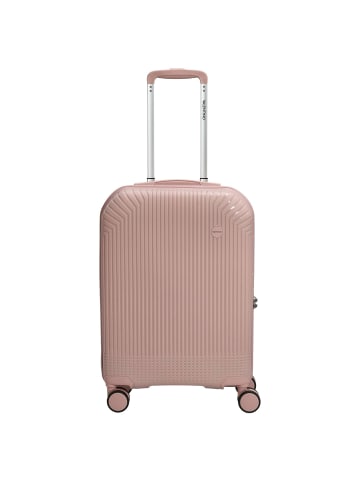 Valentino Bags Wood Carry on - 4-Rollen-Kabinentrolley S 56 cm (nero) in cipria