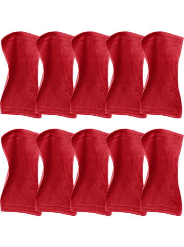 Erwin Müller Frottier Gästetuch 10er-Pack Heidelberg in rot