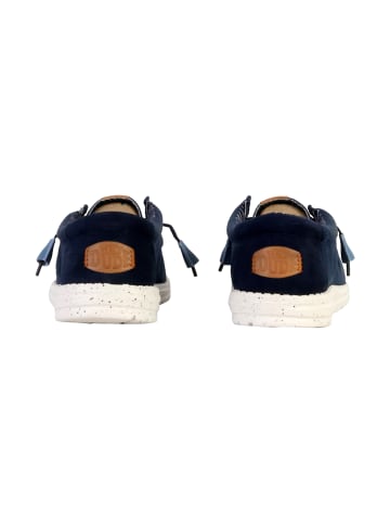 Hey Dude Schnür-Mokassin „Wally Elevated Basics“ Blau