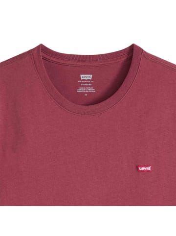 Levi´s T-Shirt 1er Pack in Dunkelrot
