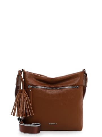 EMILY & NOAH Umhängetasche E&N Belli in cognac