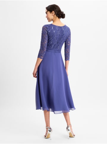 SWING Abendkleid in blau - 0003