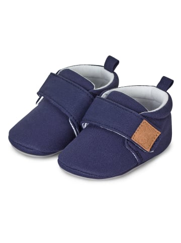 Sterntaler Krabelschuhe uni in marine
