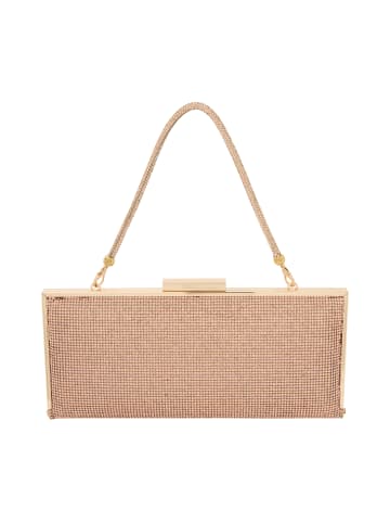faina Clutch Clutch in Copper Gold