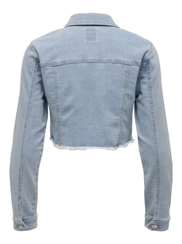 ONLY Jeansjacke in Light Blue Denim