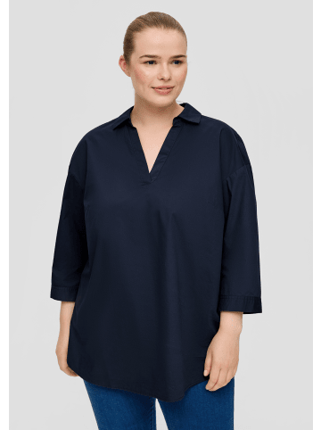 TRIANGLE Bluse 3/4 Arm in Blau