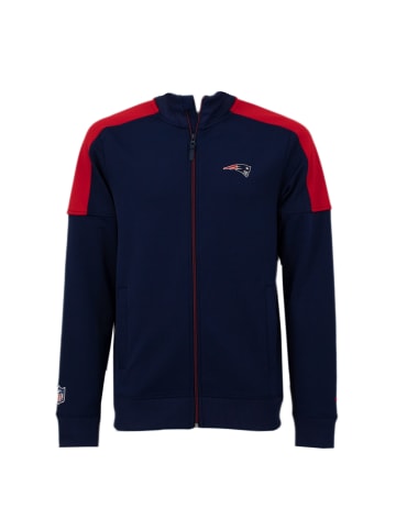 FANATICS Pullover Track Top New England Patriots in Blau