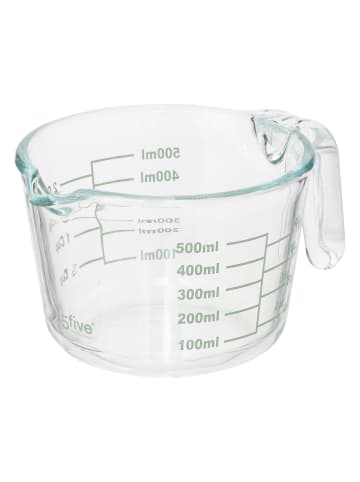 5five Simply Smart Zitruspresse aus Glas NEO, 500 ml in Grün, 13 x 13 x 19 cm