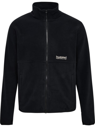 Hummel Kinder Fleecejacke/Fleecepullover "Hmlpulse Fleece Jacket" in Schwarz