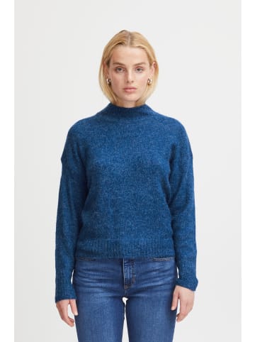 ICHI Strickpullover IHKAMARA Loose fit in True Blue